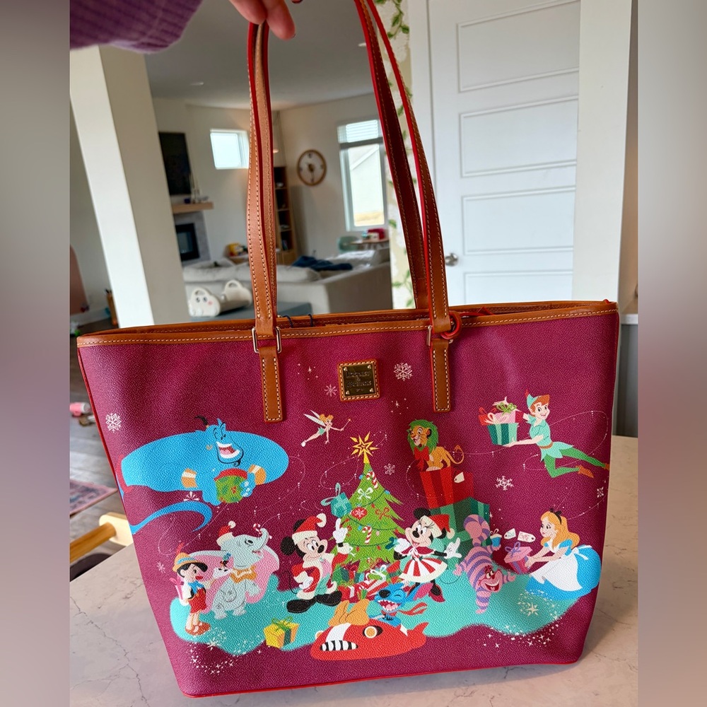 Disney Dooney & Bourke Holiday Classics Christmas Tote NWT 2023